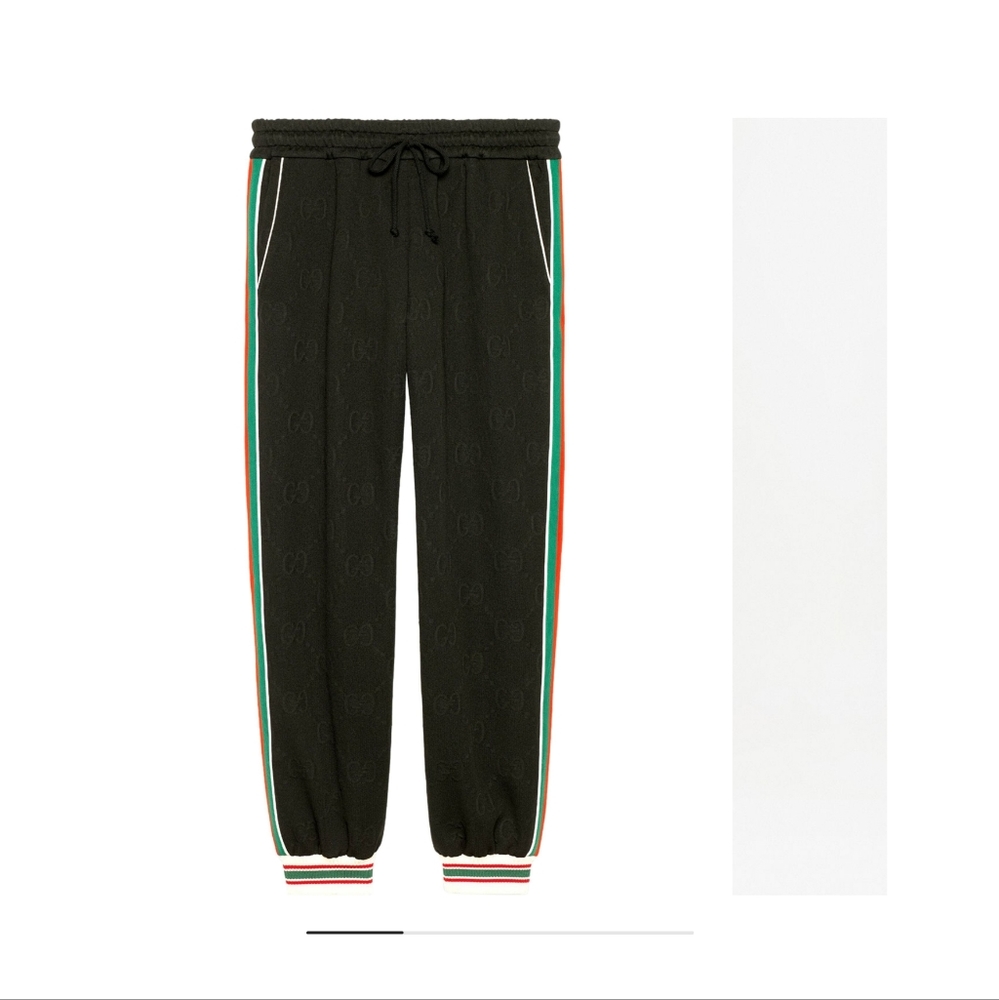 Authentic Gucci GG Jacquard Jogging Pant